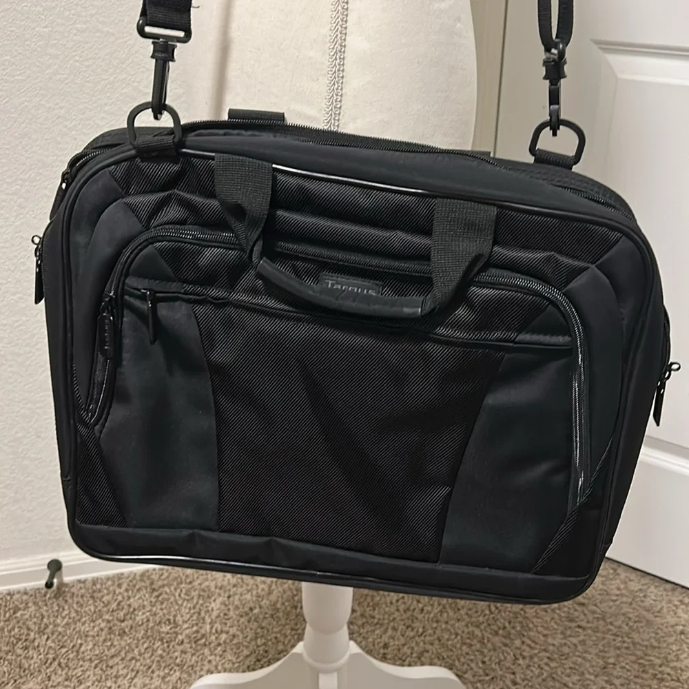 Targus Black Office Laptop/Computer/Tote Bag - Picture 2 of 7